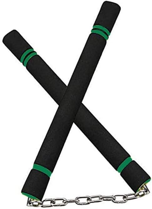 TOPOINT Nunchuck,Safe Foam Training Nunchucks/Nunchakus with Steel Chain for Kid
