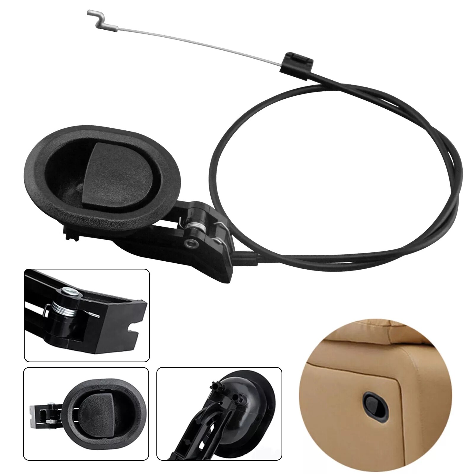 2Set Sofa Recliner Release Pull Handle Replacement Universal Couch Cable Lever