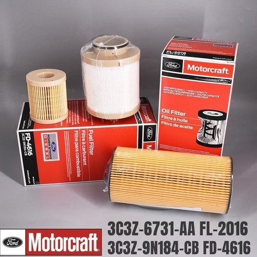 Motorcraft FD-4616 & FL-2016 OEM Combo | Genuine Oil & Fuel Filter Set of 2