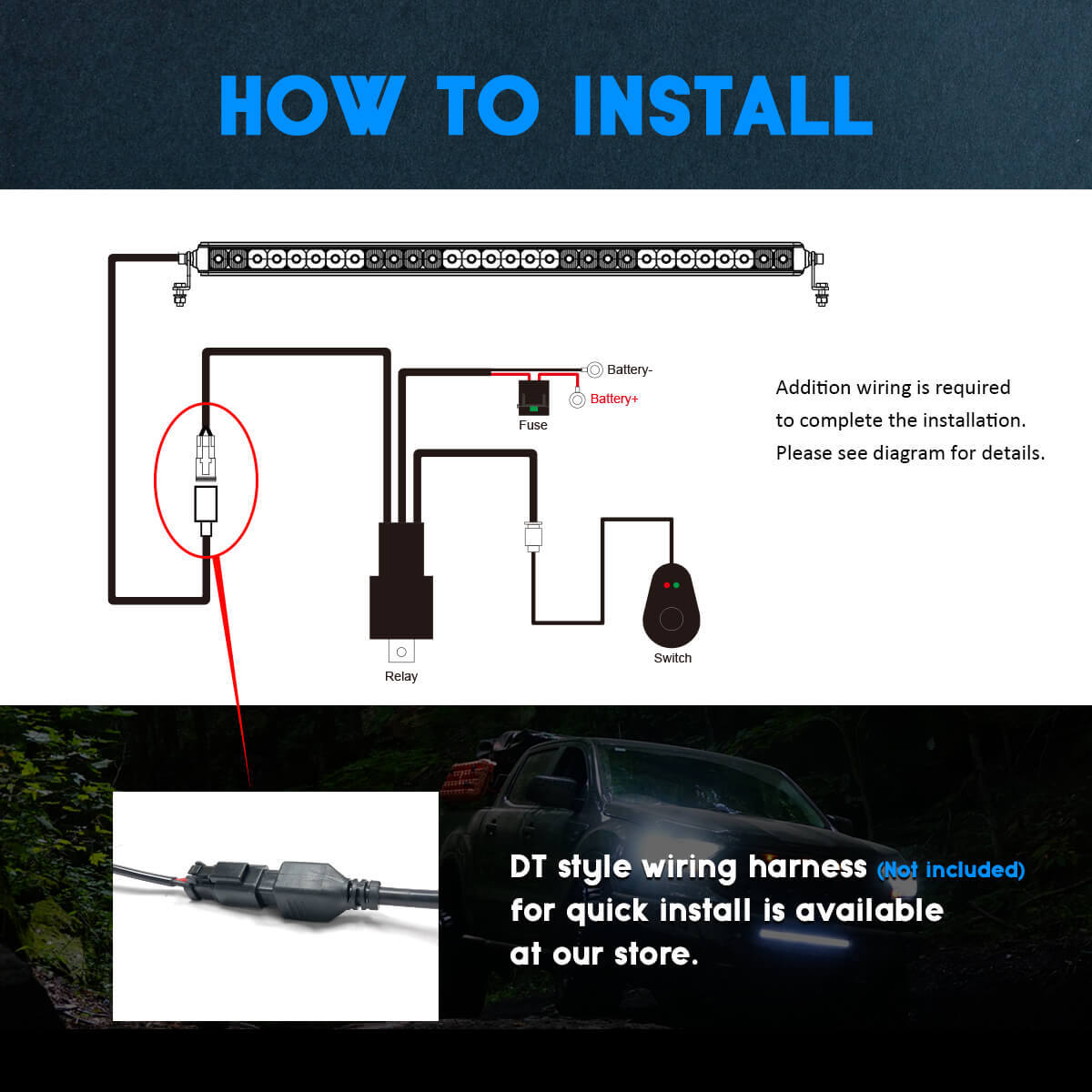 32 inch Super Bright LED Light Bar Combo Spot Truck Off-road SUV Driving Boat