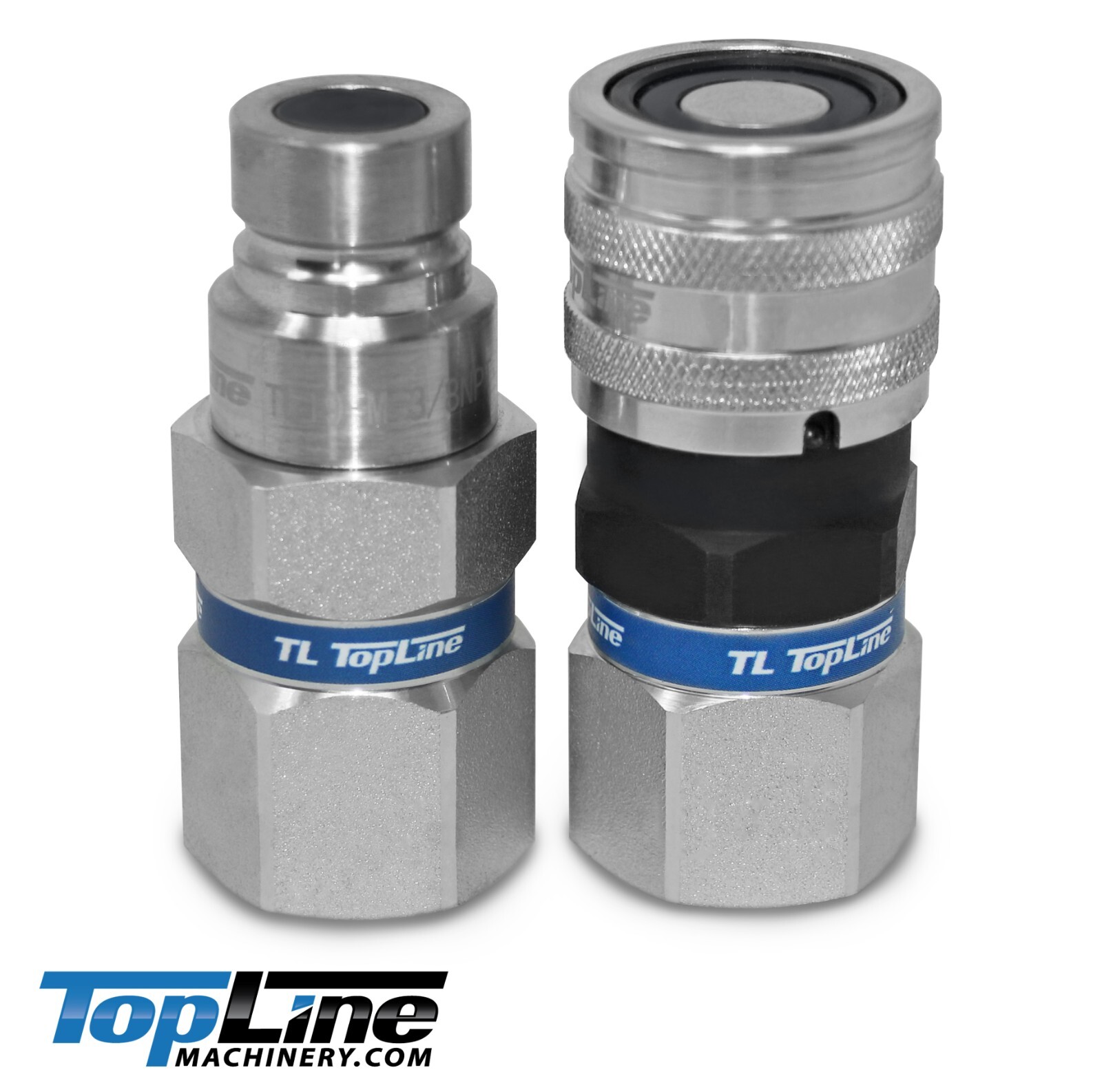 1/2" SAE(ORB) -1/2" Body Flat Face Quick Connect Hydraulic Coupler coupling TL92
