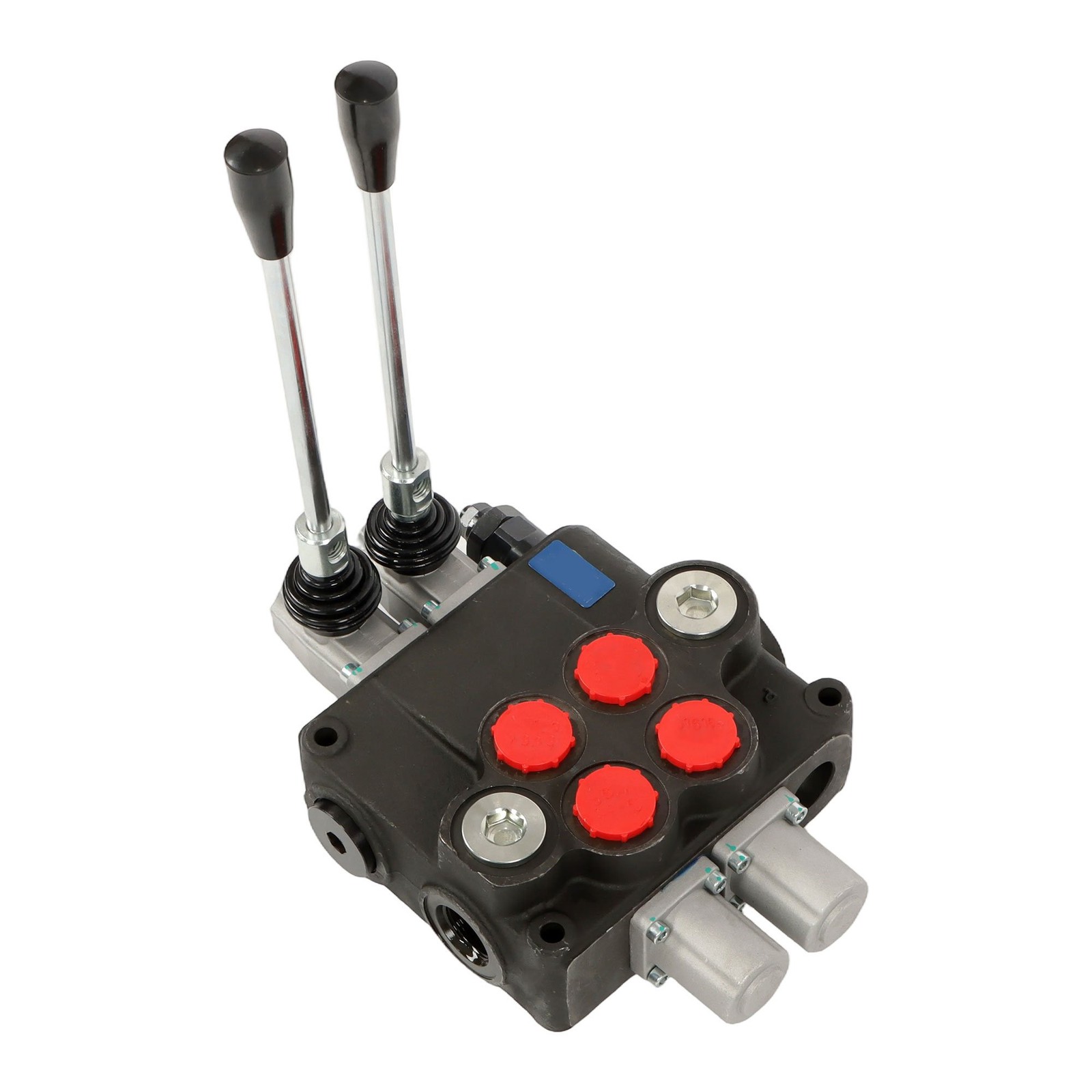 2 Spool Hydraulic Control Valve 32 GPM 3600PSI Open Center