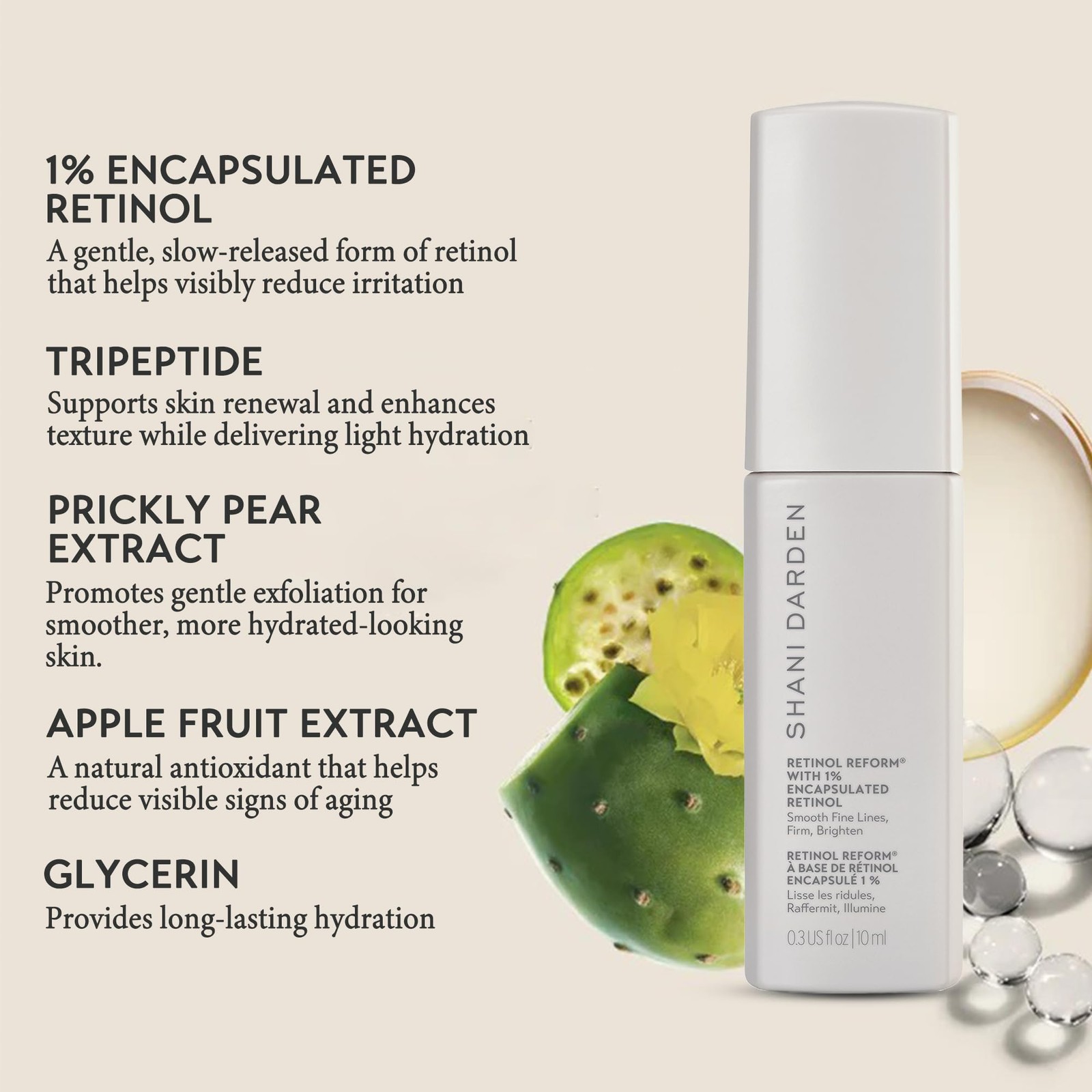 SHANI DARDEN SKIN CARE Retinol Reform with 1% Encapsulated Retinol Serum for Fac