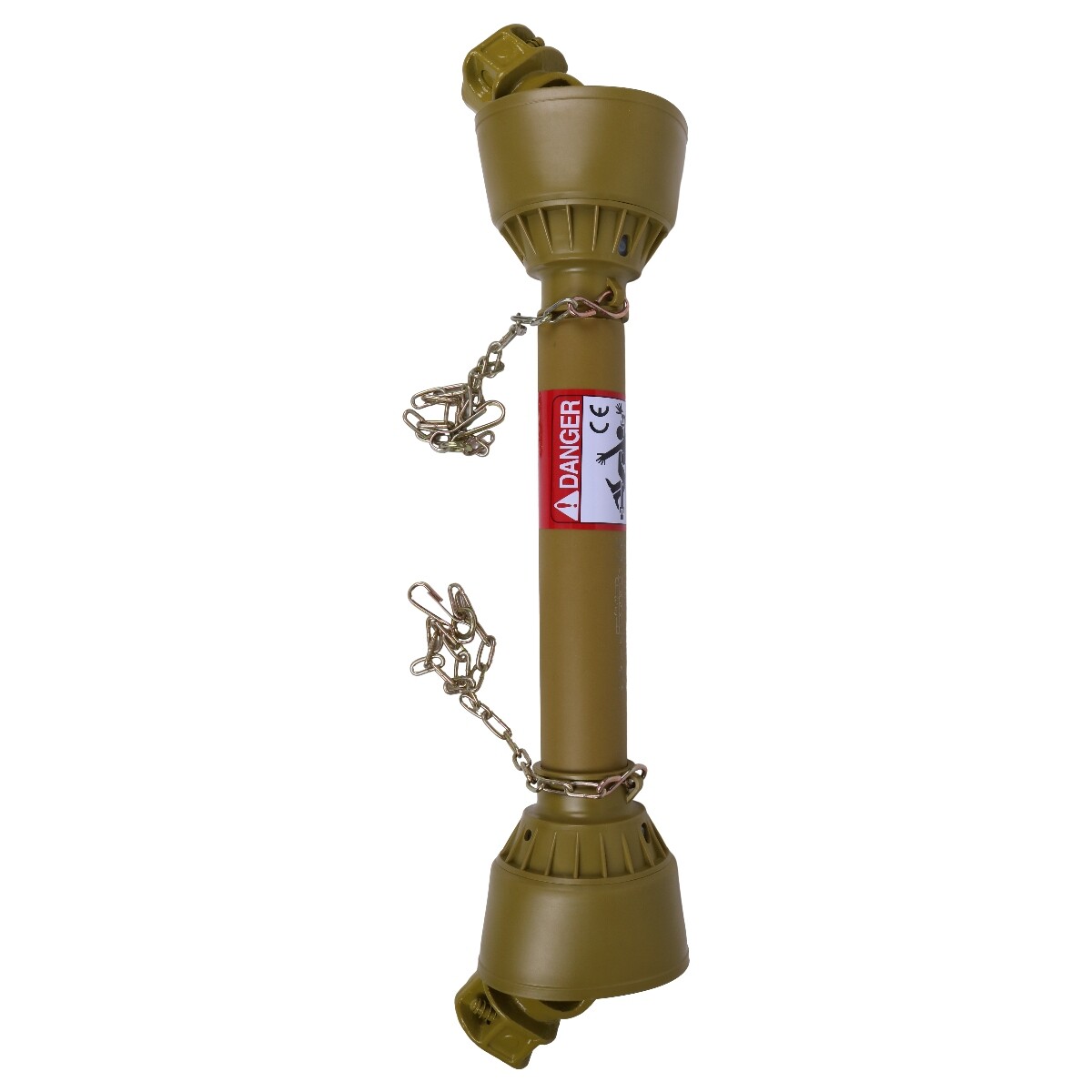 New Pto Drive Shaft 1-3/8" 6 Spline Ends Round End T1 27"-35" For Tractor