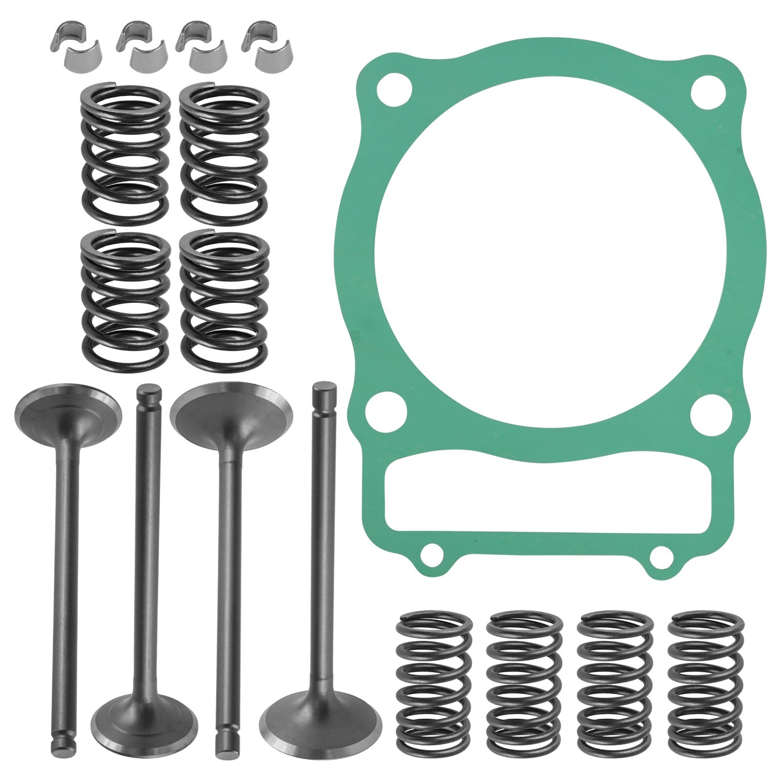 Cylinder Intake Exhaust Valve Gasket Kit for Honda XR500R Prolink 500 1983 1984