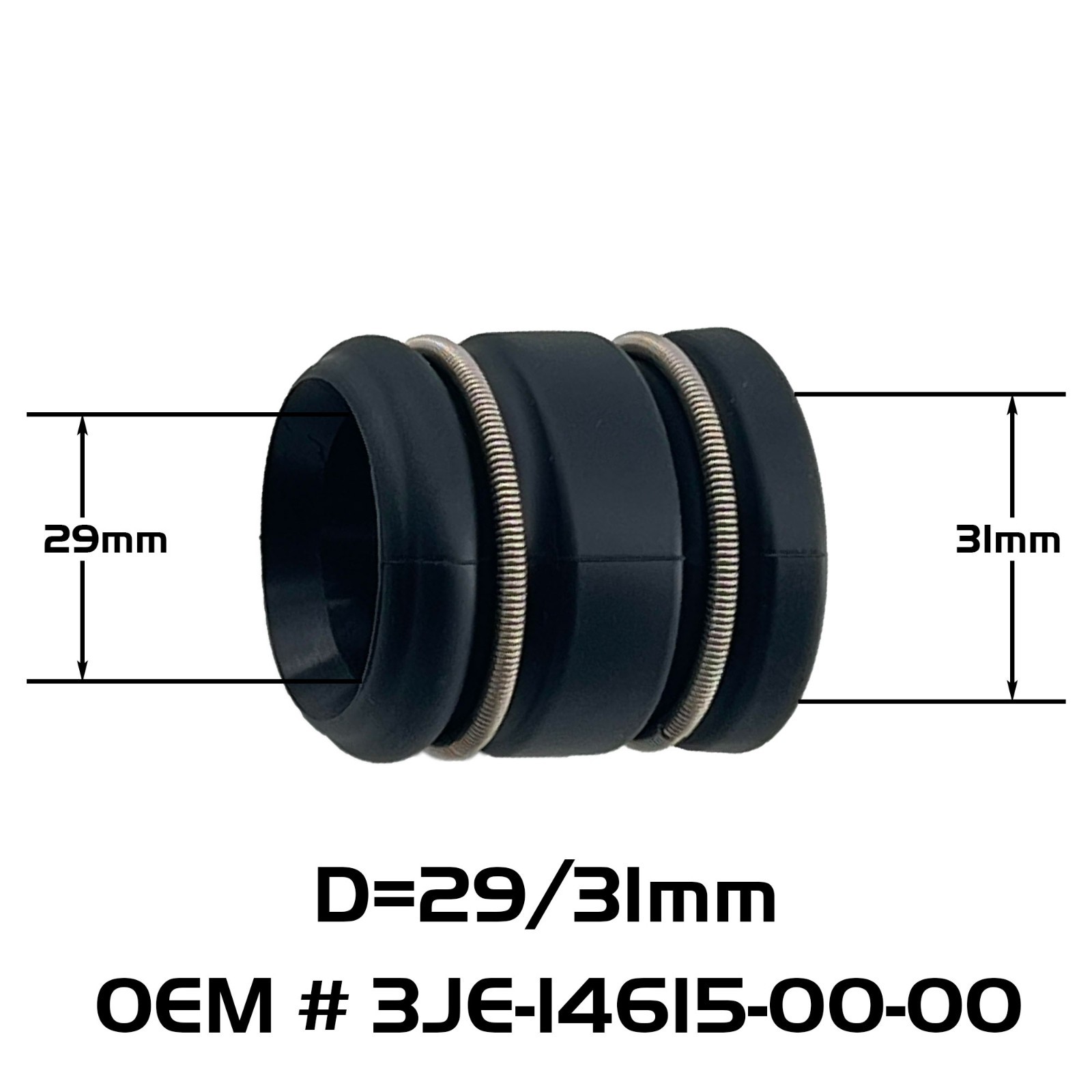 2 Stroke YZ 250 cc Expansion Chamber Muffler Yamaha Exhaust Seal Kit YZ250 Pipe