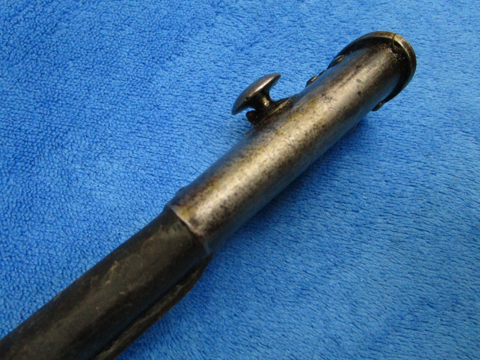 ORIGINAL WW1 ENGLISH M1913/17 ENFIELD BAYONET AND SCABBARD MADE BY WINCHESTER