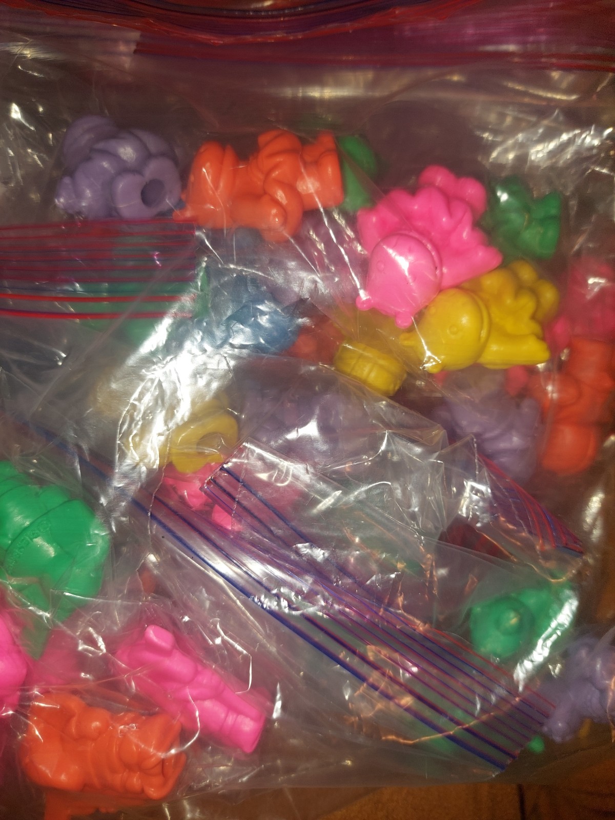 Lot Of 40+ Vintage Diener Eraser - Elephant, Frogs, Bears Etc Pencil Topper 1985