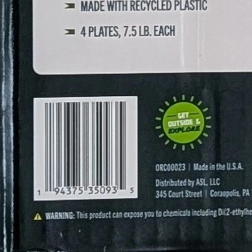 Canopy Weights, Quest, Qty 4 Total Weight 30 lbs