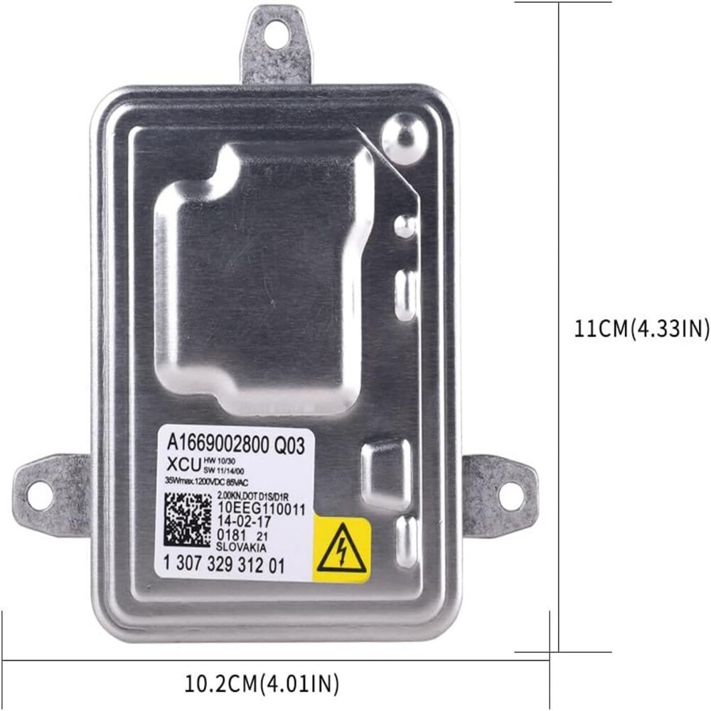 Xenon HID Headlight Unit Ballast A1669002800 Q03 For Benz GL350 ML350 SL65 AMG