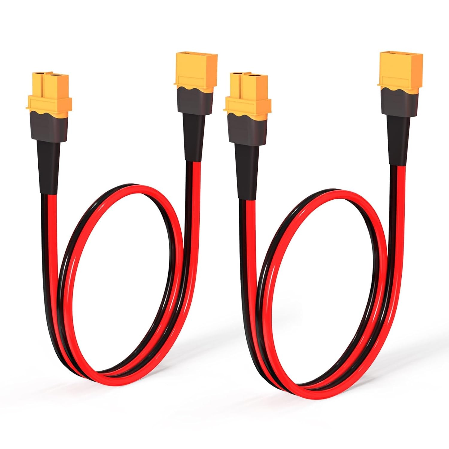 12AWG 1FT XT60 Extension Cable, Female to Male Connector for 1FT,