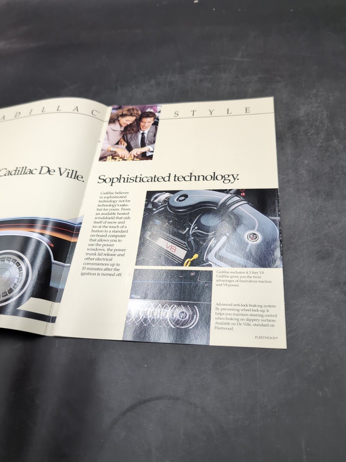 1988 Cadillac DeVille Sales Brochure Dealership Original