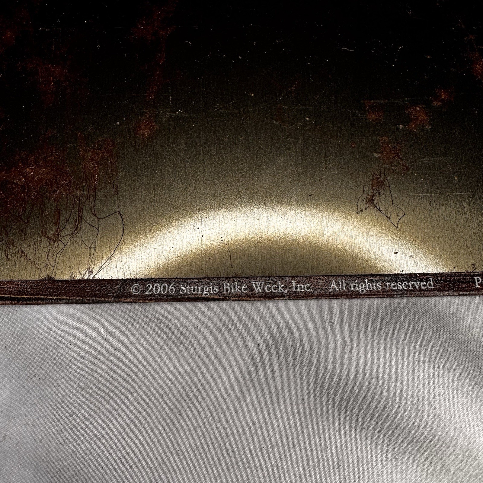 16" X 12-1/2" Metal Sign Sturgis Bike Week 2006 Motorcycle South Dakota