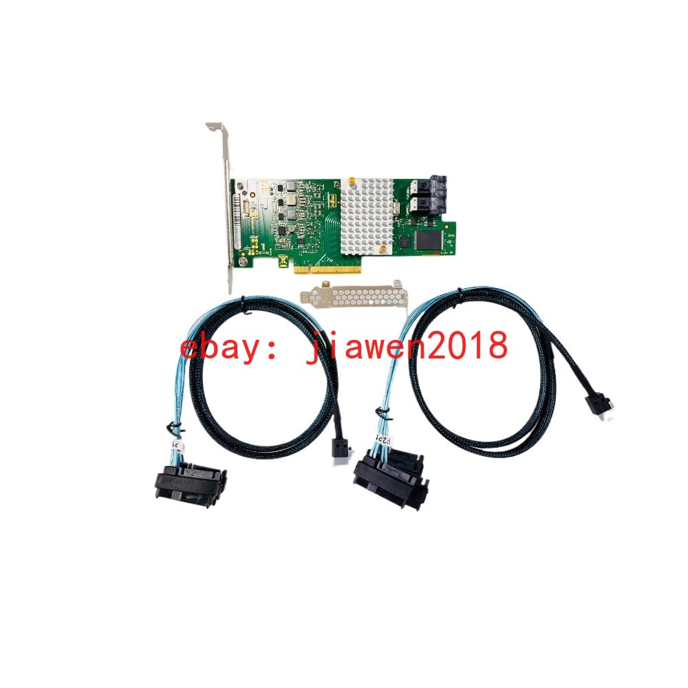 9300-8I LSI 3008 12G HBA IT Mode ZFS FreeNAS unRAID+2*SFF-8482 SAS SATA Cable US