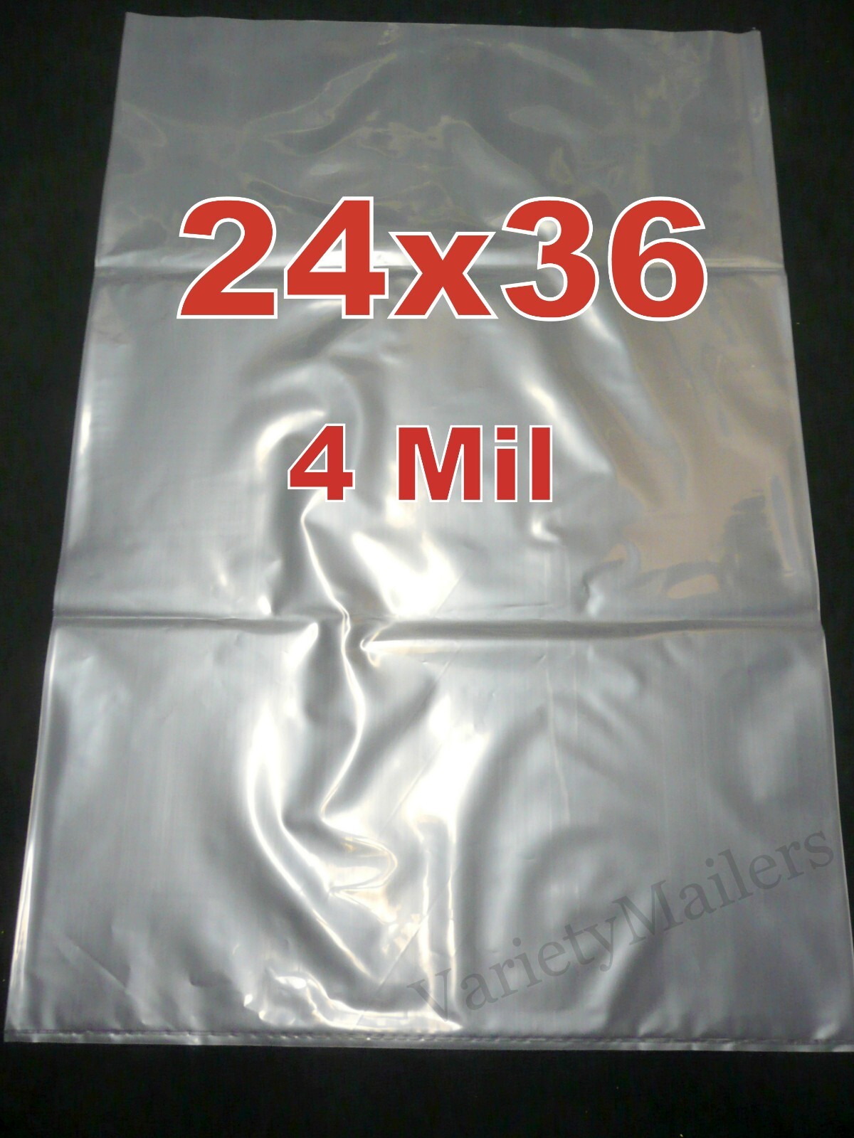 2  Plastic Bags 24'' x 36'' LARGE Extra Thick 4 Mil Storage Bags 24x36