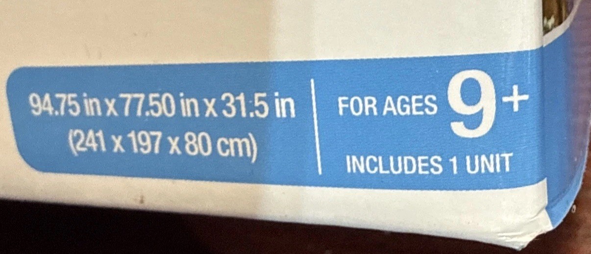 Inflatabull Inflatable Ride On Rodeo Bull Pool Toy Float Ages 9+ New Unopened