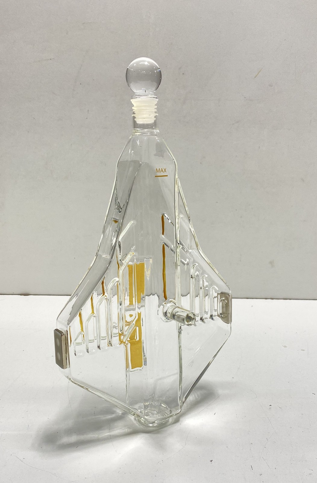 Kollea Space Warship Whiskey Decanter Set Glass Barware 2 Glasses Stopper