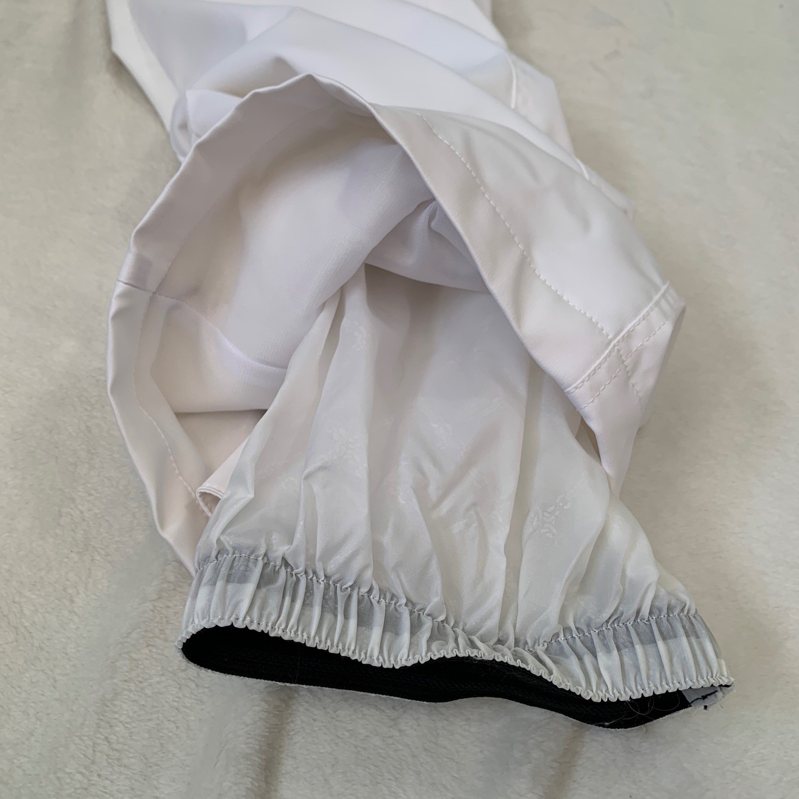 Nils Womens White Ski Pants Straight Leg Zippered Pockets Snow Trousers Size 14