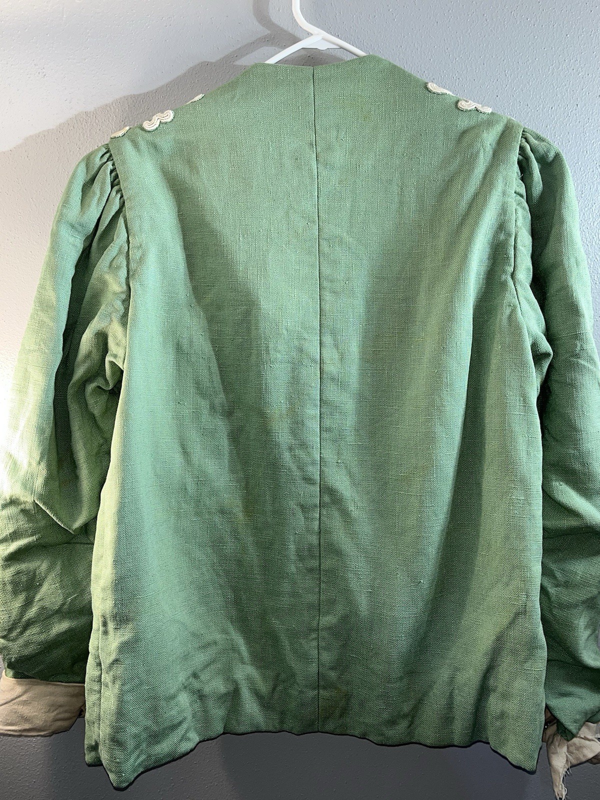 Vintage METROPOLITAN OPERA Met 50s Costume Department Karinska Theater Used Coat