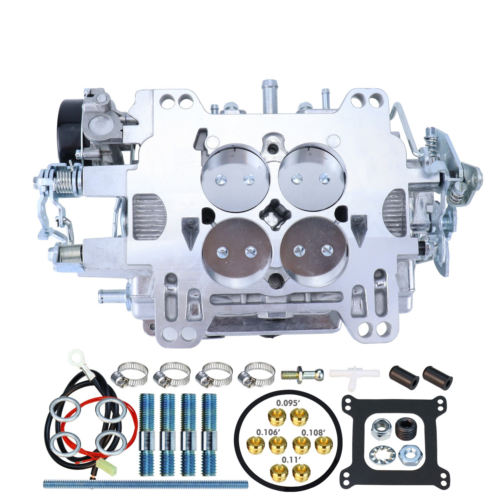 Edelbrock 1411 Performer 750 CFM 4 Barrel Carburetor, Electric Choke
