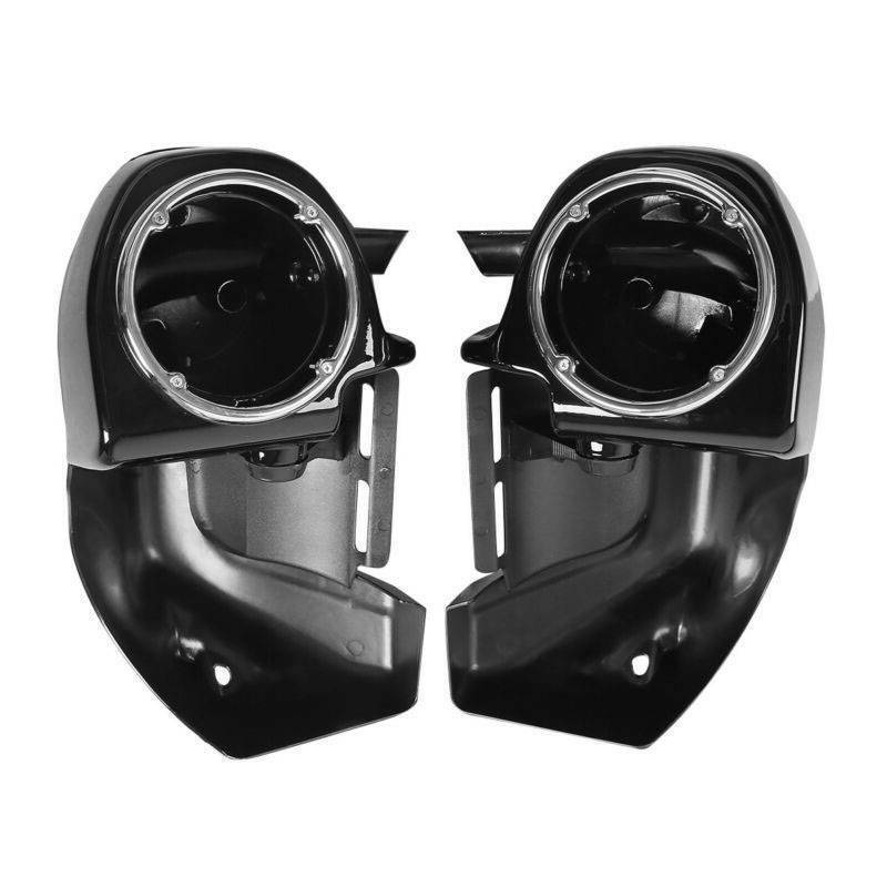 6.5" Speaker Box Pods Lower Vented Leg Fairings Fit For Harley Touring 1983-2013