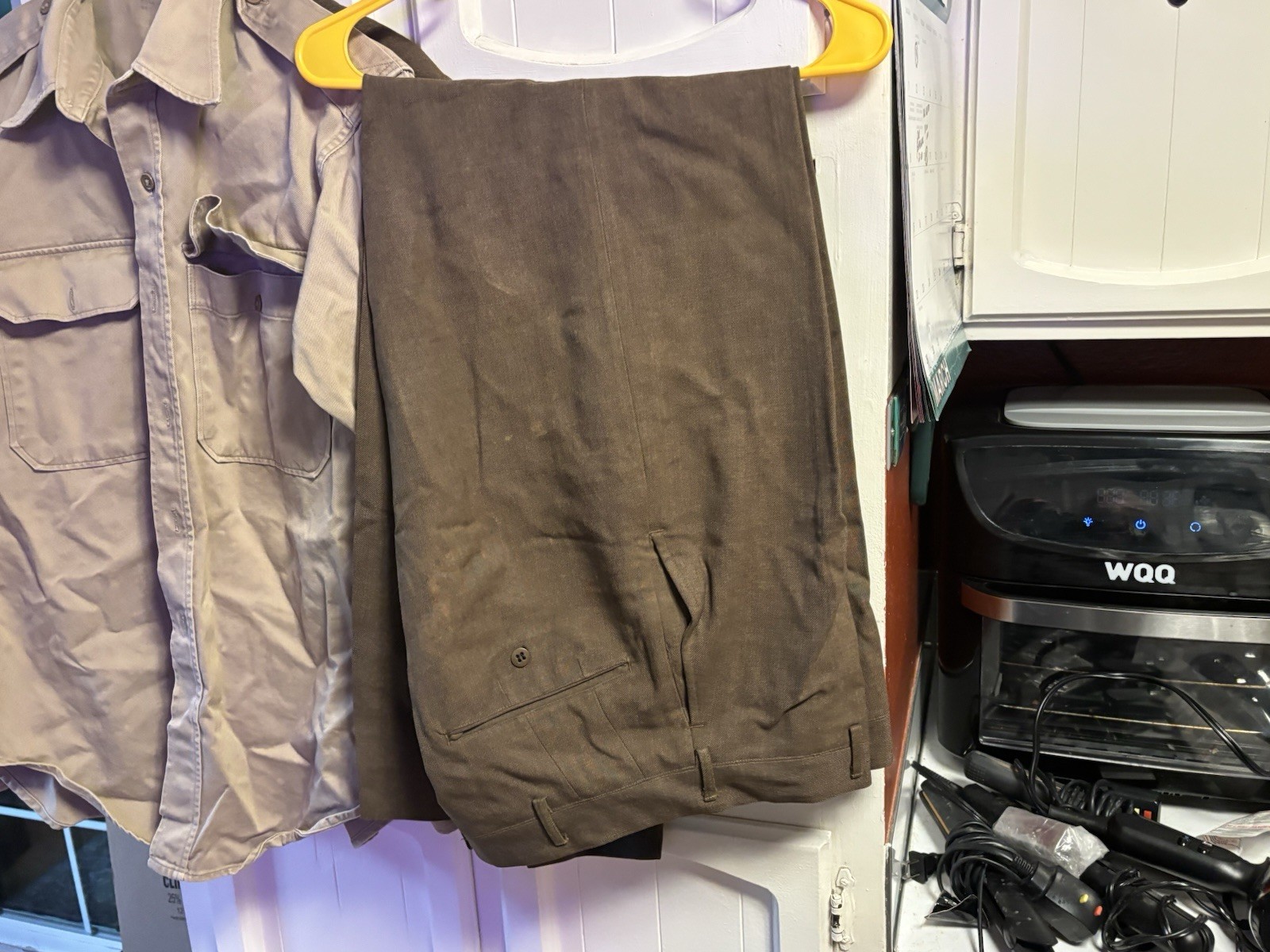 WW II 2nd Infantry Division Clothing Lot Patches, Pants, Shirts, Jackets, Duffle