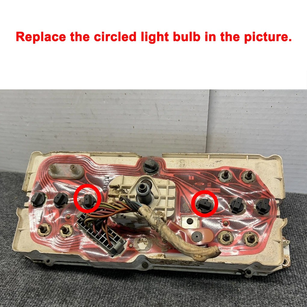 Ice Blue Gauge Cluster LED Dashboard Bulbs For Ford F100-F350 Truck 1973-1979