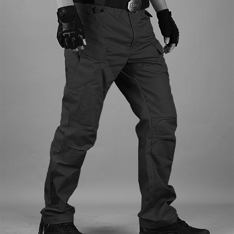 Mens Cargo Pants Tactical Waterproof Work Outdoor Hiking Combat Trousers USA