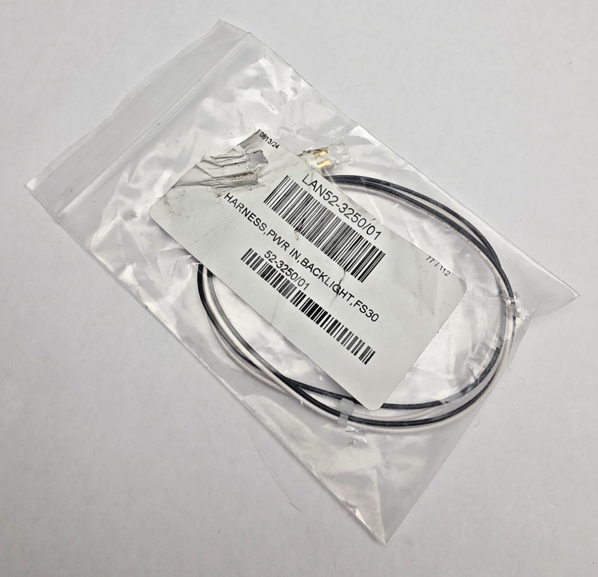 LANCER LAN52-3250/01 WIRE HARNESS, POWER IN, BLACK LIGHT, FS30, New