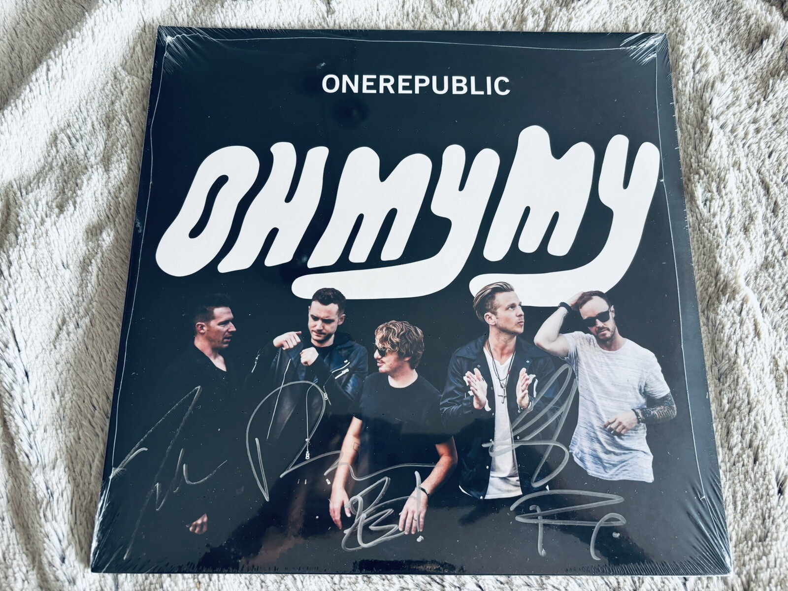 OneRepublic One Republic Oh My My Signed Vinyl - Autographed, Rare New Seal