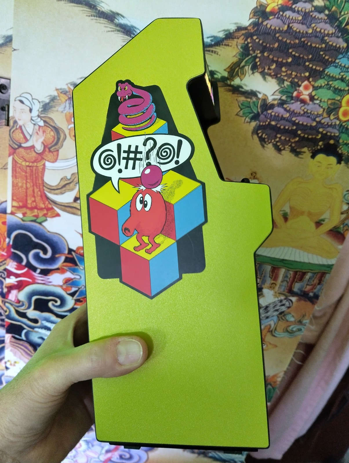 New Wave Toys Replicade Q*Bert Mini 1/6 Scale Arcade - Excellent - QBert