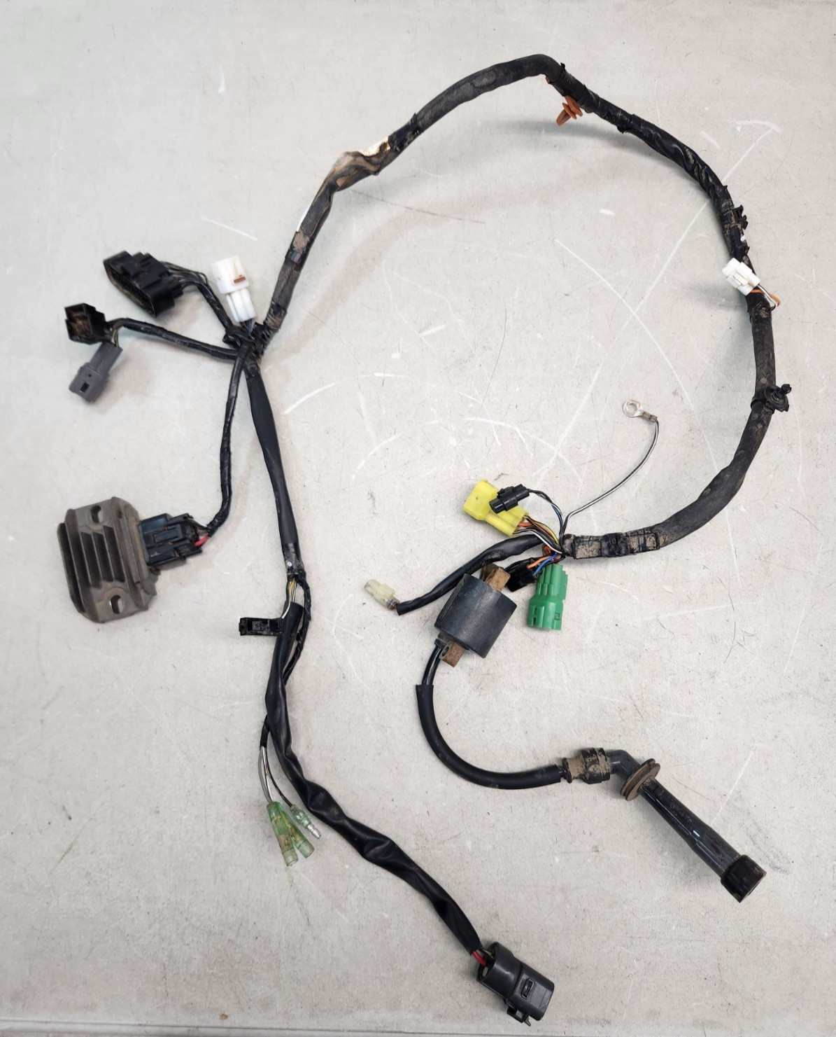 03-07 Suzuki   LTZ400 ltz  KFX DVX 400 main wire harness coil volage   #1