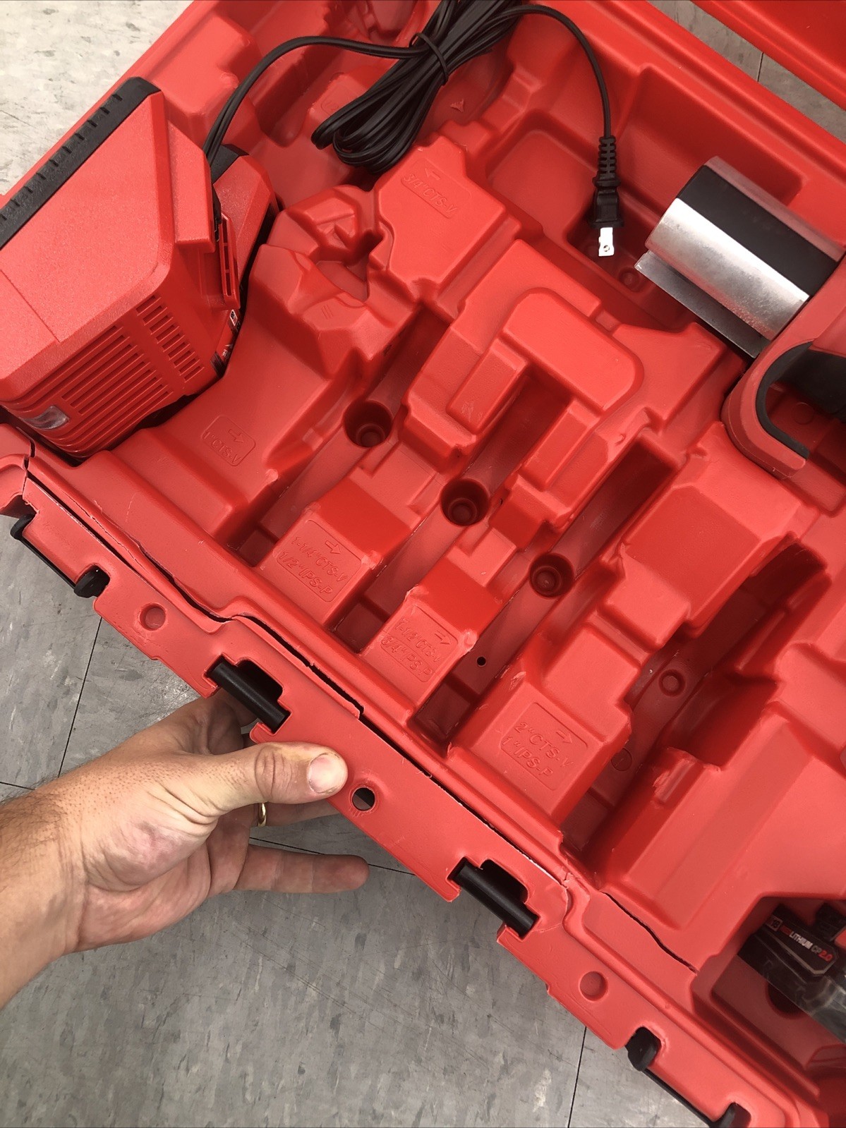 Milwaukee 2922-20 M18 FORCE LOGIC Press Tool Kit with ONE-KEY Bare Tool