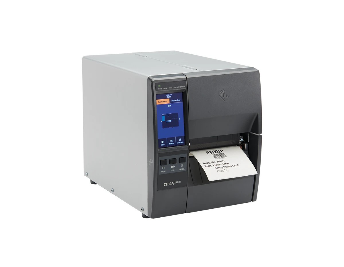 Zebra ZT231 203dpi Thermal Transfer Industrial Label Printer ZT23142-T01000FZ