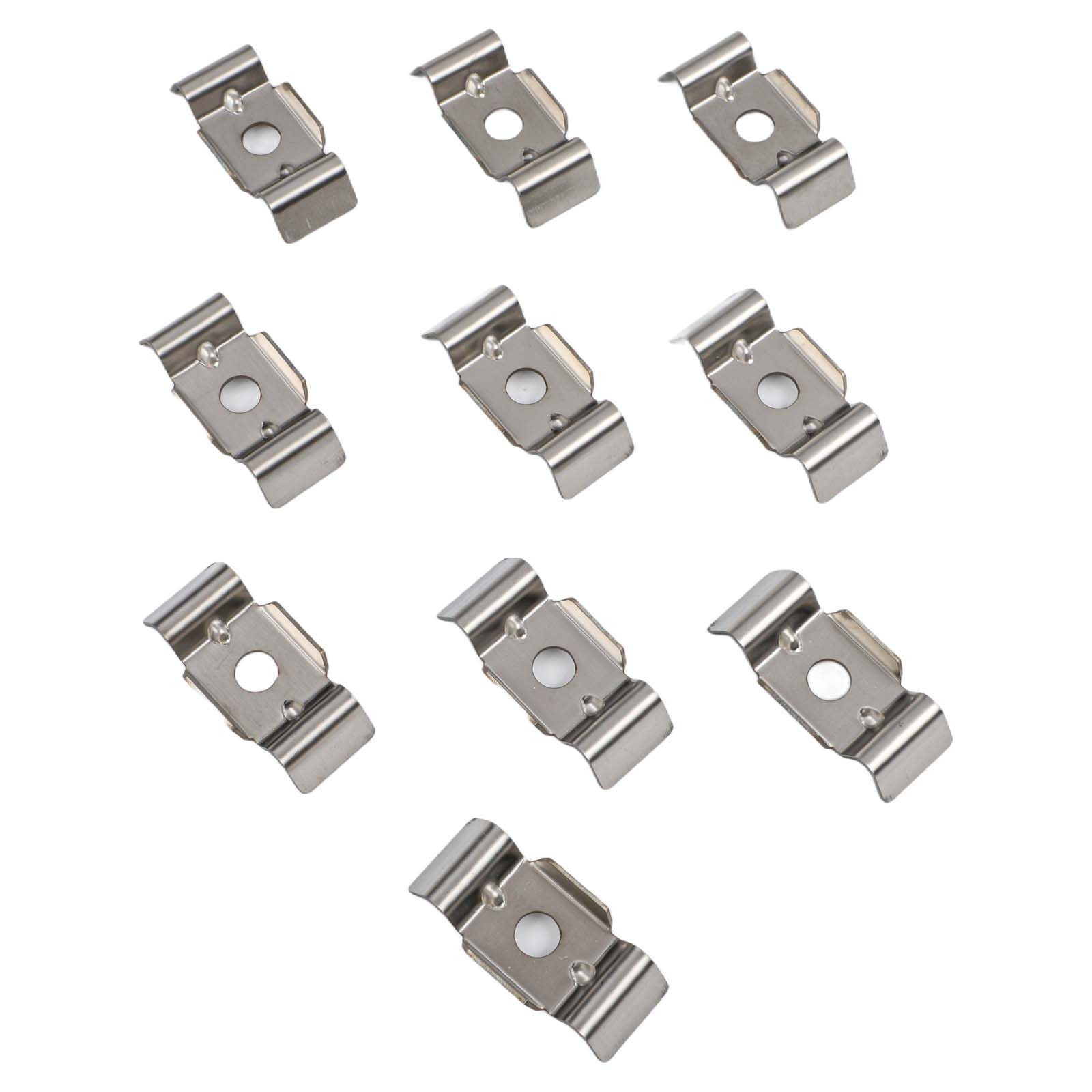 Double Pole Pad Fence Bracket Clamp for 28 32mm Metal and Wooden Posts