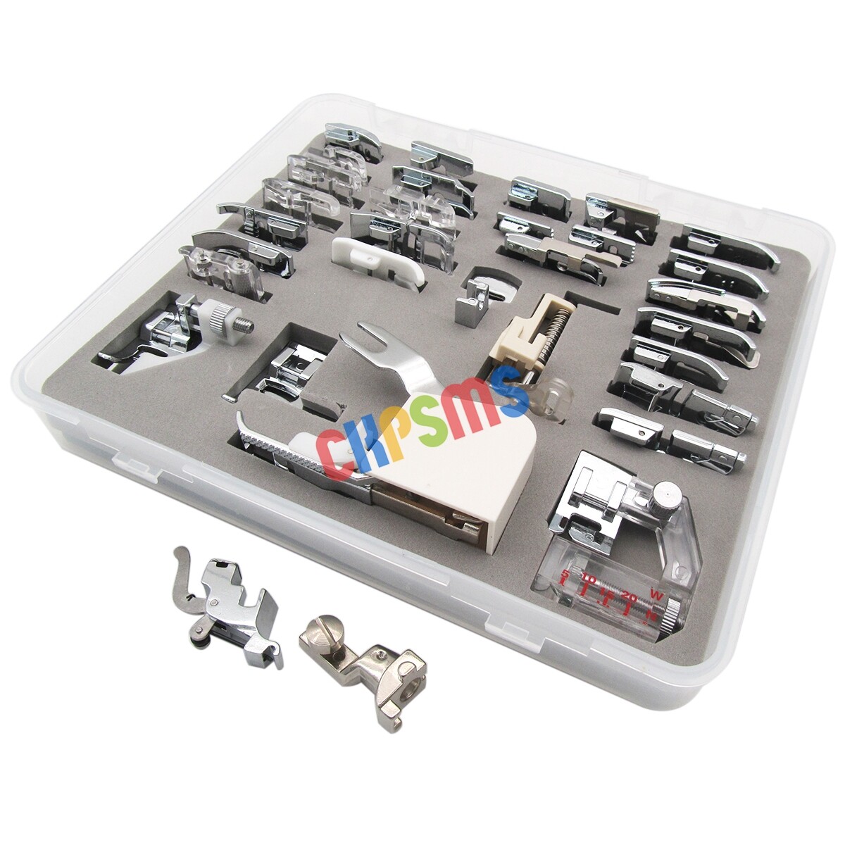 32PCS Presser Foot Set for Bernina New Style Aurora 430/450, Virtuosa 150/155