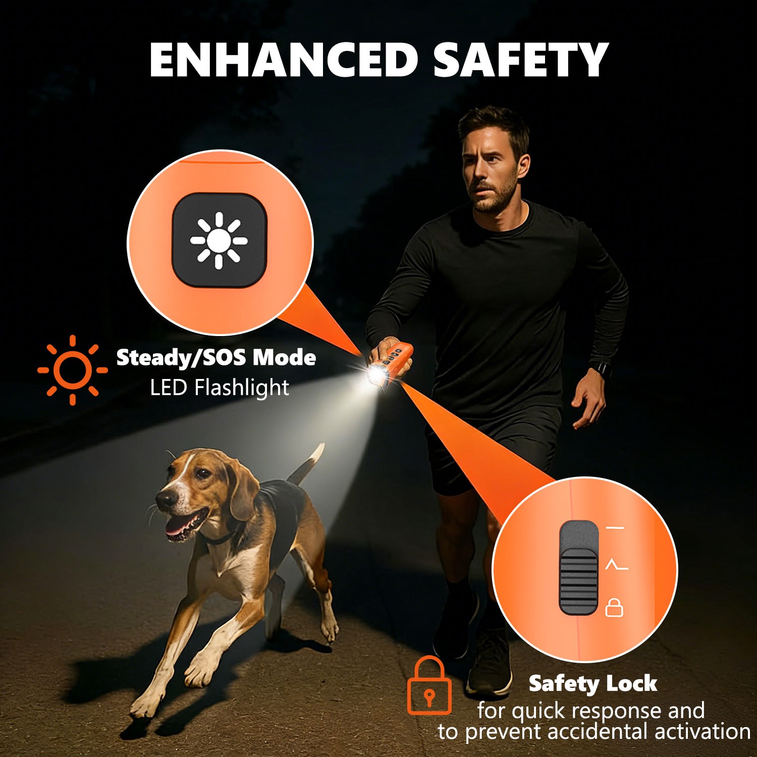 50FT Ultrasonic Dog Bark Deterrent Device Anti Barking Control Training Stopper