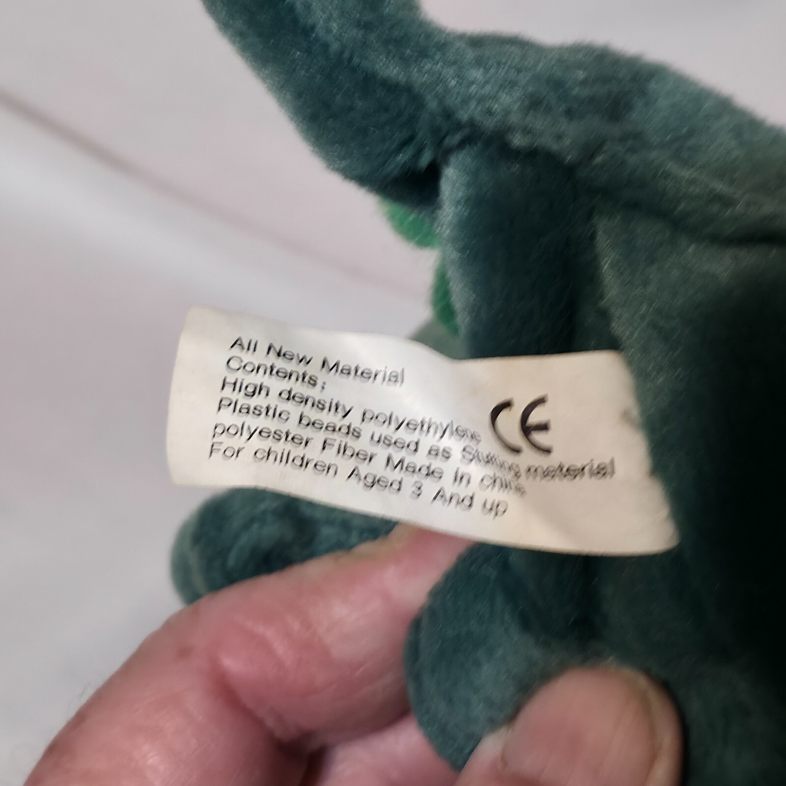 Vintage Meanies Series 1 Boris the Mucousaurus Plushie 1997 NWT