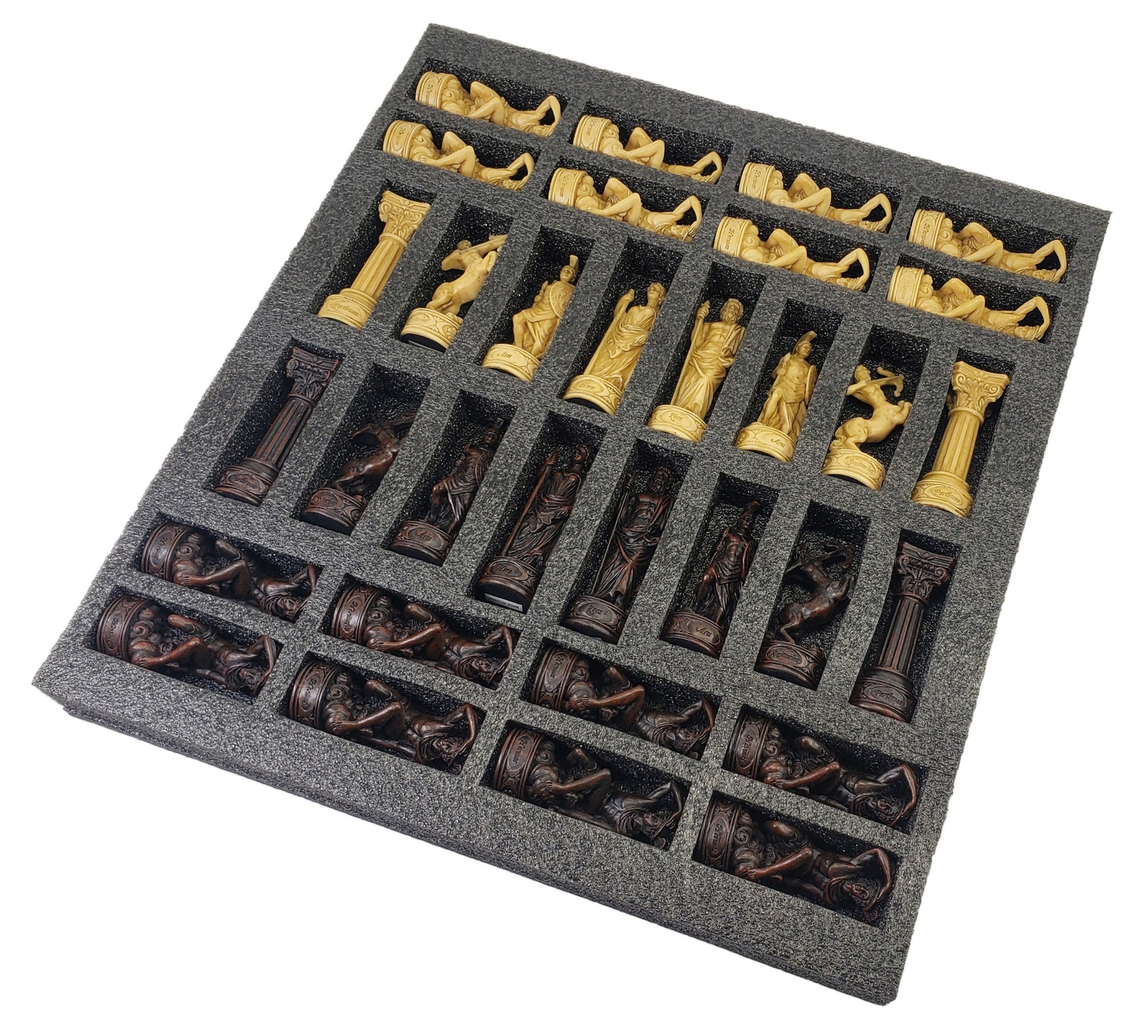 Greek Mythology Gods Chess Men Pieces Set Zeus Hera and More - NO BOARD