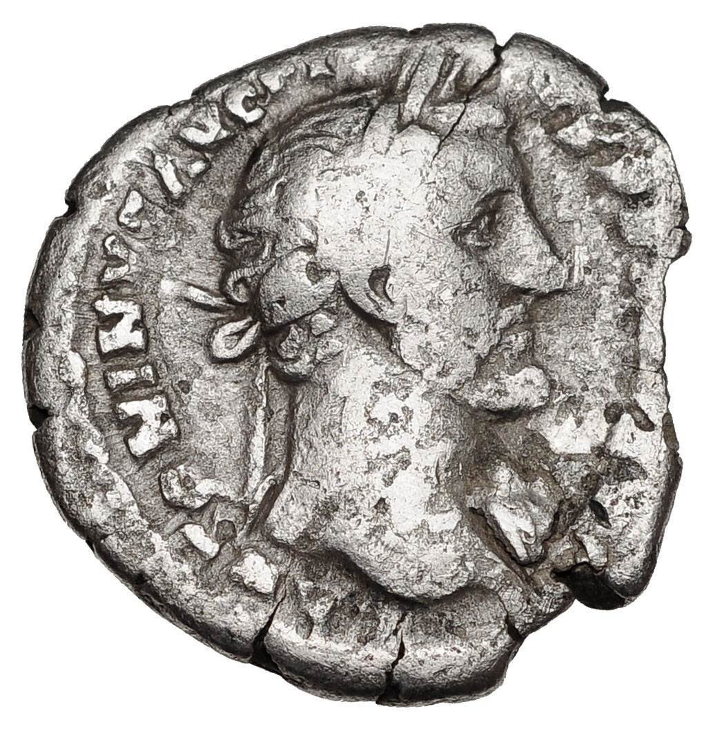 Ancient Roman Empire Coin Silver Denarius ANTONINUS PIUS 138-161 AD #31090