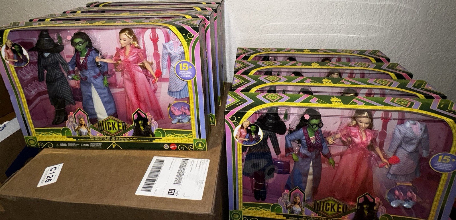 Best Box For Collectors Wicked Shiz Sleepover Doll Set Glinda & Elphaba