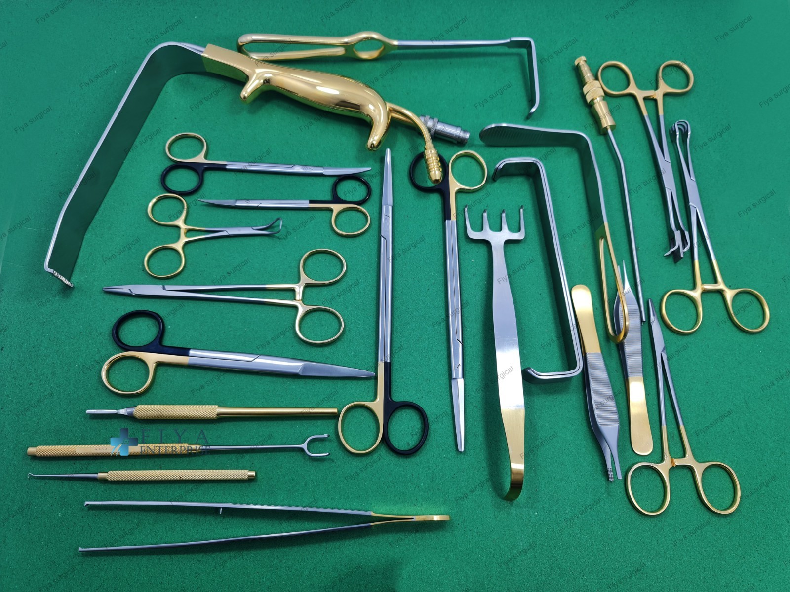 22 Pcs Facelift Instruments set, Plastic surgery instruments