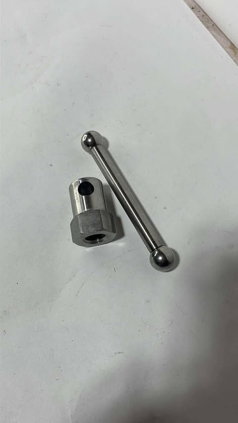 Wilton Style Bench Vise Lock Down Handle Nut Swivel Handle 1/2-13 Stainless