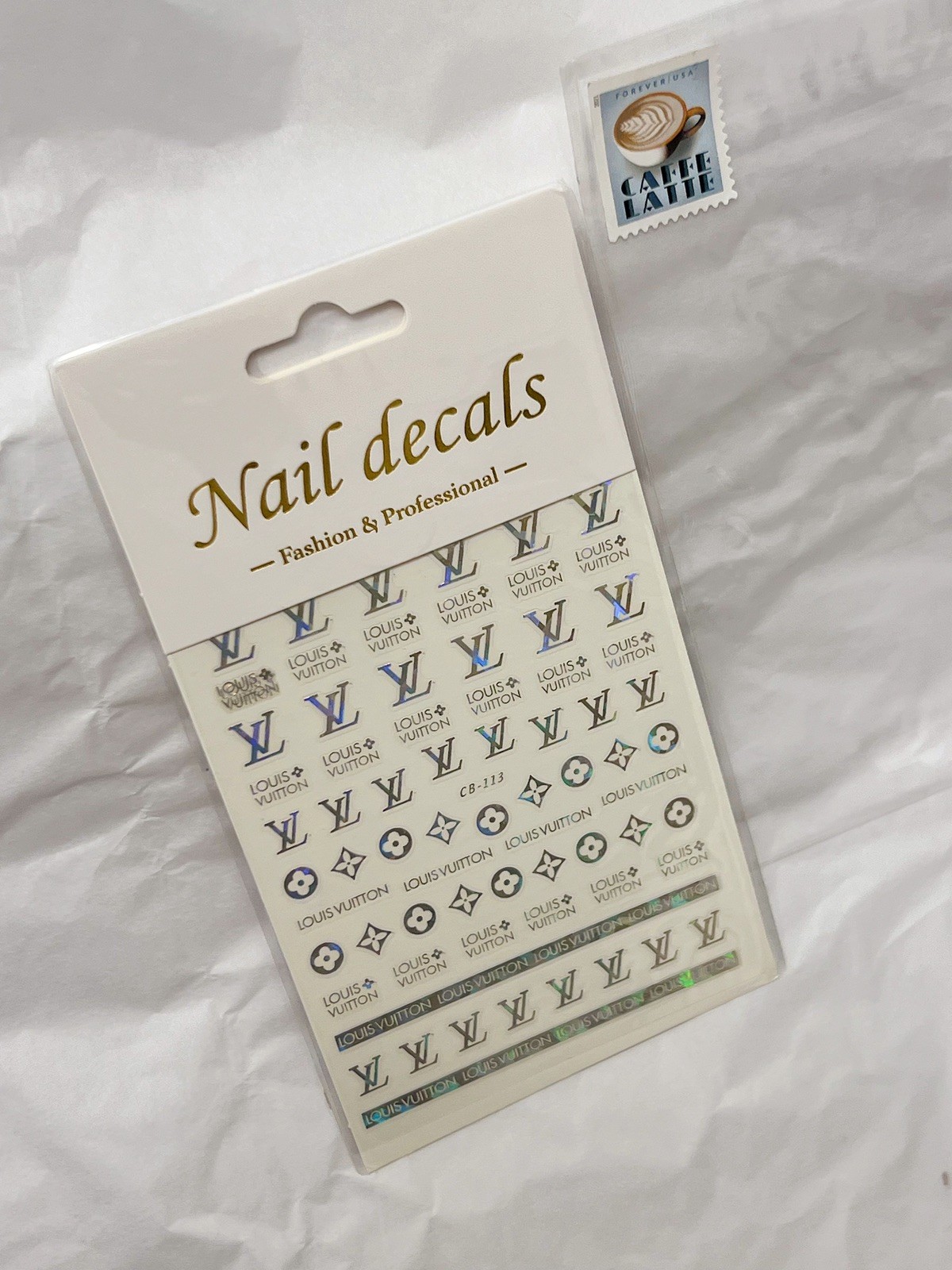 2 Sheet Bundle | 5D Embossed Nail Art Stickers Luxury Craft Stickers 2026