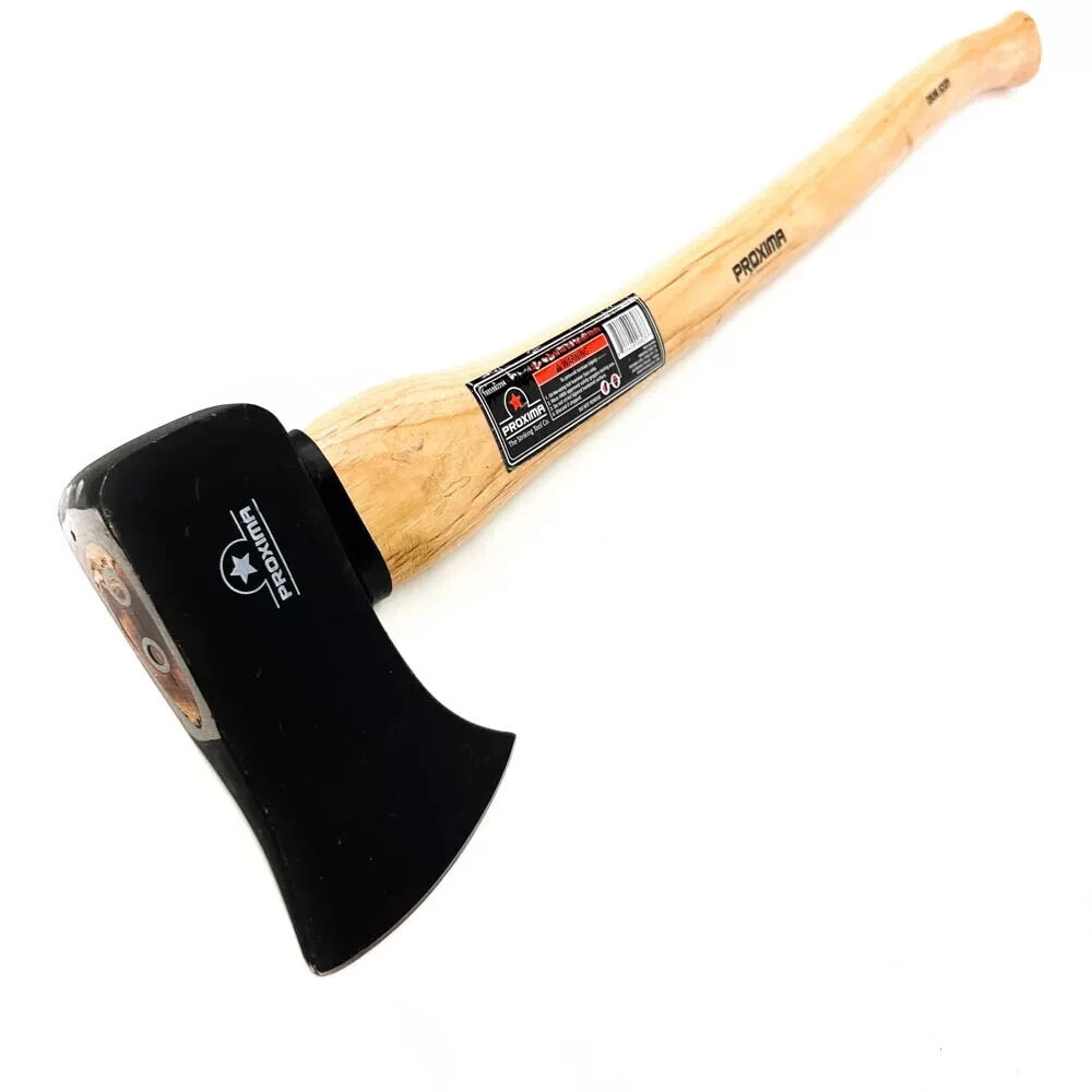 Proxima 3.5 lbs Single Bit Axe with 33 inches Hickory Wood Handle 1005982294