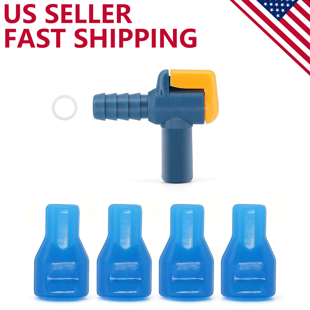4 Pk Bite Valve Replacement 90 Degree Silicone Mouthpiece For Camelback