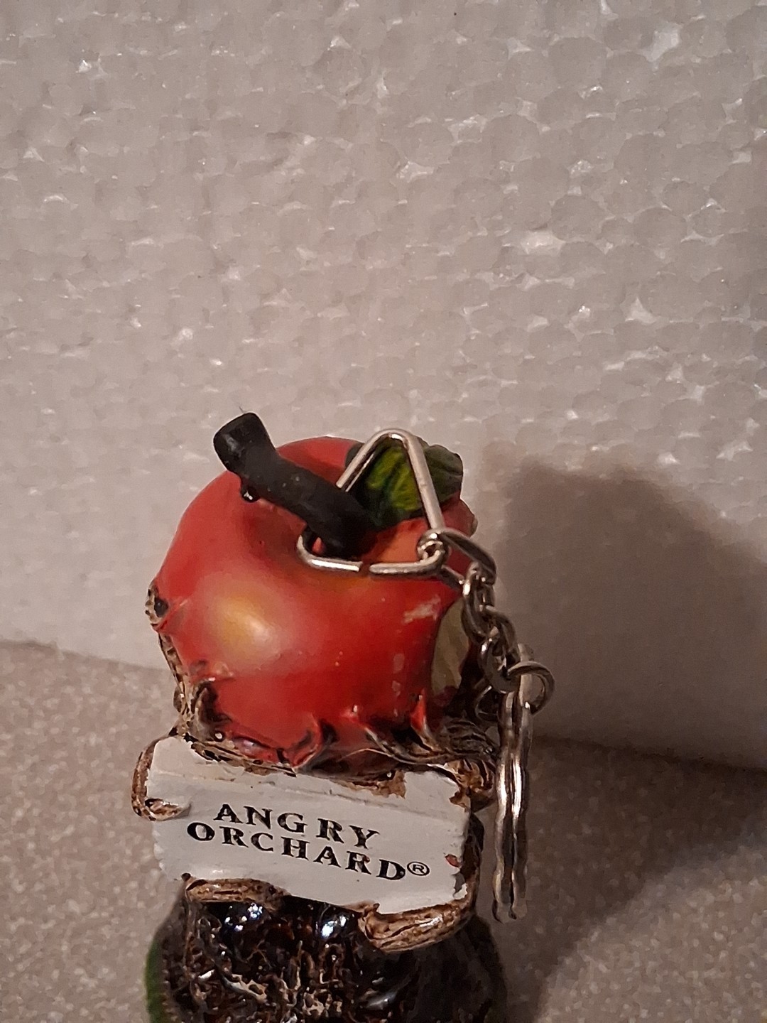 Angry Orchard Tree Face Keychain / Bottle Opener Crisp Apple Hard Cider Beer