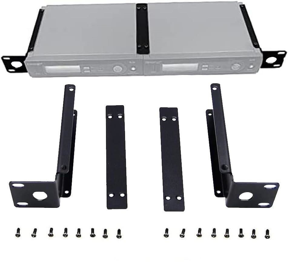 Shure Rack Mounting Hardware Kit for Dual Wireless Receivers SLX4, SLXD4, ULXD4