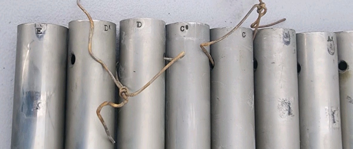 20 Deagan 1.5 Octave Cathedral Chimes Tubular Bells 1.25" dia. Circa 1910-1922