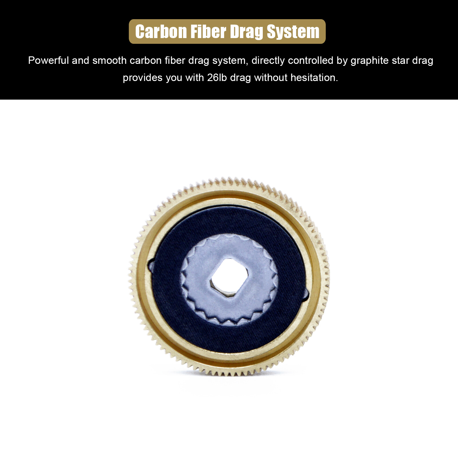 CAMEKOON Bucara 300 Baitcasting Reel 6.3:1 for Fresh & Saltwater Casting Fishing